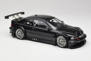 BMW M3 GTR E46 Plain Body Jet Schwarz AUTOart 1:18 80447 Druckguss — Bild 4 von 6