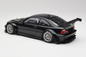 BMW M3 GTR E46 Plain Body Jet Schwarz AUTOart 1:18 80447 Druckguss — Bild 5 von 6