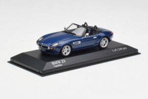 BMW Z8 E52 Topas Blau Minichamps 1:43 431028740 Druckguss — Bild 2 von 5