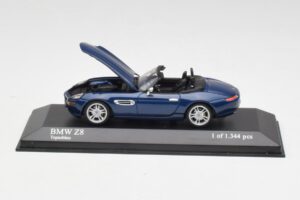 BMW Z8 E52 Topas Blau Minichamps 1:43 431028740 Druckguss — Bild 4 von 5