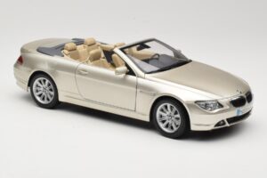 BMW 6 Series E64 Cabriolet Mineral Silver Metallic Kyosho 1:18 80430153437 Druckguss — Bild 7 von 9