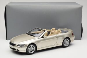 BMW 6 Series E64 Cabriolet Mineral Silver Metallic Kyosho 1:18 80430153437 Druckguss — Bild 9 von 9