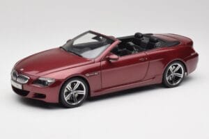 BMW M6 E64 Cabriolet Rot Kyosho 1:18 80430417423 Druckguss