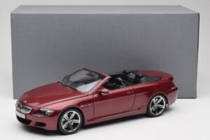BMW M6 E64 Cabriolet Rot Kyosho 1:18 80430417423 Druckguss — Bild 8 von 8