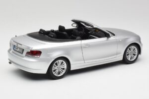 BMW 135i E88 Cabriolet Titan Silber Kyosho 1:18 80430427021 Druckguss — Bild 3 von 8