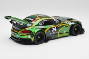 BMW Z4 E89 GT3 #24 Saudi Falcons K. Al Faisal / A. Binladen Dubai 24 Hours 2013 Minichamps 1:18 151132324 Druckguss — Bild 2 von 6