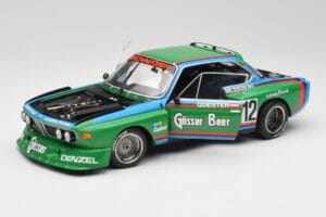 BMW 3.5 CSL E9 Gruppe 5 #12 H. Quester / G. Nilsson Zeltweg Winner 1976 Minichamps 1:18 180762012 Druckguss — Bild 2 von 8