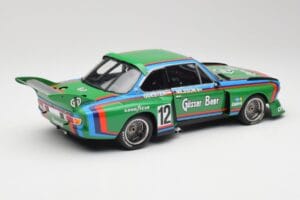 BMW 3.5 CSL E9 Gruppe 5 #12 H. Quester / G. Nilsson Zeltweg Winner 1976 Minichamps 1:18 180762012 Druckguss — Bild 3 von 8