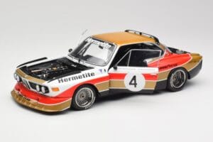 BMW 3.5 CSL E9 Gruppe 5 #4 J. Fitzpatrick / T. Walkinshaw Silverstone Winner 1976 Minichamps 1:18 180762004 Druckguss — Bild 2 von 8