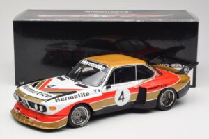 BMW 3.5 CSL E9 Gruppe 5 #4 J. Fitzpatrick / T. Walkinshaw Silverstone Winner 1976 Minichamps 1:18 180762004 Druckguss — Bild 8 von 8