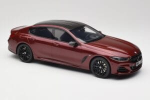 BMW M850i G15 M Performance Melbourne Red Metallic GT Spirit 1:18 GT493 Resin — Bild 4 von 6