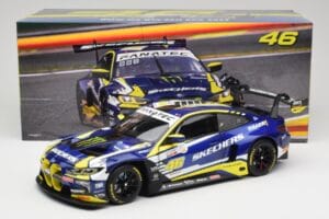 BMW M4 GT3 G82 #46 A. Farfus / V. Rossi Team WRT 24 Hours of Spa 2023 Minichamps 1:18 113232646 Druckguss — Bild 8 von 8