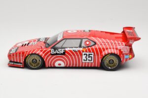 BMW M1 BASF GS Sport #35 H-J. Stuck / H. Heyer 6 Hours of Silverstone 1981 Minichamps 1:18 155812935 Druckguss — Bild 3 von 6