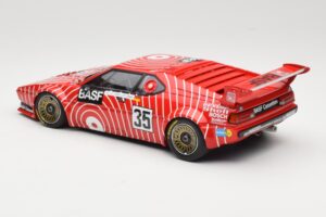 BMW M1 BASF GS Sport #35 H-J. Stuck / H. Heyer 6 Hours of Silverstone 1981 Minichamps 1:18 155812935 Druckguss — Bild 5 von 6