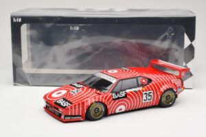 BMW M1 BASF GS Sport #35 H-J. Stuck / H. Heyer 6 Hours of Silverstone 1981 Minichamps 1:18 155812935 Druckguss — Bild 6 von 6