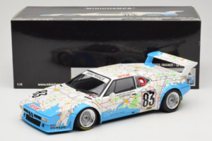 BMW M1 Carte de France #83 D. Pironi / D. Quester 24 Hours of Le Mans 1980 Minichamps 1:18 180802983 Druckguss — Bild 8 von 8