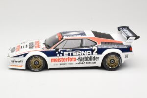 BMW M1 Schnitzer #2 H-J. Stuck Winner Deutsche Automobil Rennsport Trophy Zolder 1982 Minichamps 1:18 155822902 Druckguss — Bild 3 von 6