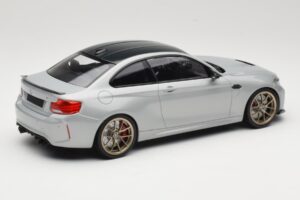 BMW M2 CS F87 Silber mit goldenen Felgen Minichamps 1:18 155021028 Druckguss — Bild 2 von 6