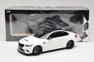 BMW M2 CS F87 Weiß mit schwarzen Felgen Minichamps 1:18 155021025 Druckguss — Bild 6 von 6