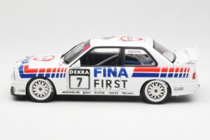 BMW M3 E30 #7 Fina J. Cecotto DTM 1992 AUTOart 1:18 89246 Druckguss — Bild 3 von 7