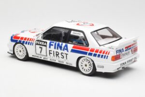 BMW M3 E30 #7 Fina J. Cecotto DTM 1992 AUTOart 1:18 89246 Druckguss — Bild 6 von 7