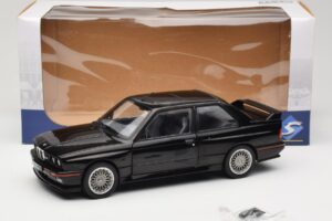 BMW M3 E30 Sport Evo Schwarz Solido 1:18 S1801501 Druckguss — Bild 8 von 8