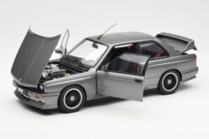BMW M3 E30 Sport Evolution Cecotto Grau AUTOart 1:18 70567 Druckguss — Bild 2 von 8