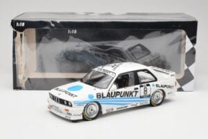 BMW M3 E30 Team Schnitzer #8 O. Manthey DTM 1988 Minichamps 1:18 155882008 Druckguss — Bild 6 von 6