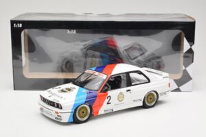 BMW M3 E30 Zackspeed #2 E. van de Poele Champion DTM 1987 Minichamps 1:18 155872002 Druckguss — Bild 6 von 6