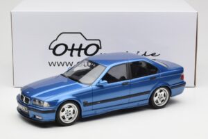 BMW M3 E36 Limousine Blau Otto 1:18 OT1082 Resin — Bild 6 von 6