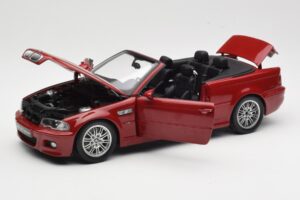 BMW M3 E46 Cabriolet Rot Kyosho 1:18 08505R Druckguss — Bild 2 von 8