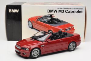 BMW M3 E46 Cabriolet Rot Kyosho 1:18 08505R Druckguss — Bild 8 von 8