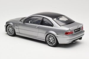 BMW M3 E46 CSL Silber Kyosho 1:18 08506S Druckguss — Bild 7 von 8