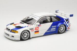 BMW M3 E46 GTR #42 J. Muller / J.J. Lehto ALMS 2001 Minichamps 1:18 80430139183 Druckguss