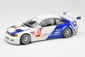 BMW M3 E46 GTR #42 J. Lehto / P. Ekblom ALMS 2001 Minichamps 1:18 100012142 Druckguss