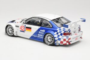 BMW M3 E46 GTR #42 J. Lehto / J. Muller ELMS 2001 Minichamps 1:18 100012192 Druckguss — Bild 7 von 8