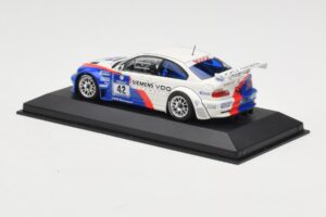 BMW M3 E46 GTR #42 P. Muller / J. Muller / H-J. Stuck / P. Lamy ADAC 24h Nurburgring 2004 Minichamps 1:43 BMW001 Druckguss — Bild 3 von 4