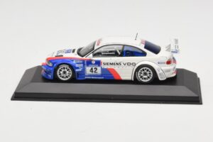 BMW M3 E46 GTR #42 P. Muller / J. Muller / H-J. Stuck / P. Lamy ADAC 24h Nurburgring 2004 Minichamps 1:43 BMW001 Druckguss