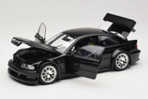 BMW M3 E46 GTR Street Schwarz Minichamps 1:18 100012105 Druckguss — Bild 2 von 8