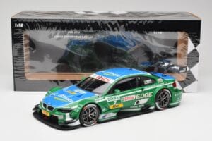 BMW M3 E92 #7 A. Farfus BMW Team RBM DTM 2013 Minichamps 1:18 100132207 Druckguss — Bild 8 von 8