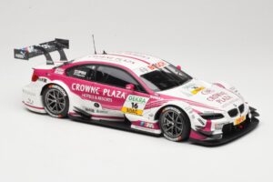 BMW M3 E92 DTM #16 BMW Team RMG A. Priaulx 2013 Minichamps 1:18 100132216 Druckguss — Bild 6 von 8