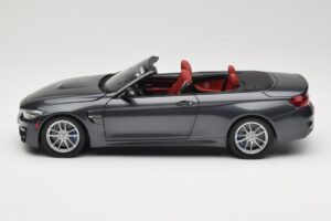 BMW M4 F83 Cabriolet Mineral Grey Paragon 1:18 80432339610 Druckguss — Bild 4 von 8