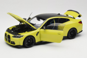 BMW M4 G82 Gelb Händler Edition Minichamps 1:18 80435A51949-R1 Druckguss — Bild 2 von 10