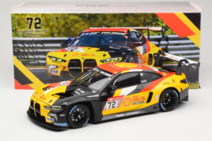 BMW M4 GT3 #72 D. Harper / M. Hesse / N. Verhagen BMW Junior Team 24 Hours of Nurburgring 2023 Minichamps 1:18 113232072 Druc — Bild 8 von 8