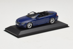 BMW M6 E64 Cabriolet Blue Metallic Minichamps 1:43 BMW017 Druckguss — Bild 2 von 4