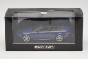 BMW M6 E64 Cabriolet Blue Metallic Minichamps 1:43 BMW017 Druckguss — Bild 4 von 4
