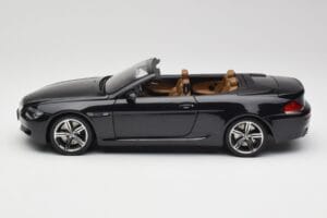BMW M6 E64 Cabriolet Sapphire Black Kyosho 1:18 80430417424 Druckguss — Bild 5 von 9