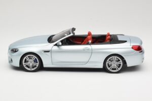 BMW M6 F12 Cabriolet Silverstone Silver Paragon 1:18 8043225656 Druckguss — Bild 4 von 8