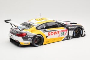 BMW M6 GT3 Rowe Racing #98 M. Wittmann / T. Blomqvist / P. Eng 4th Place 24 Hours Nurburgring 2020 Minichamps 1:18 155202698  — Bild 2 von 6