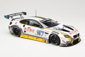 BMW M6 GT3 Rowe Racing #99 M. Basseng / M. Martin 24 Hours Nurburgring 2017 Minichamps 1:18 155172699 Druckguss — Bild 4 von 6